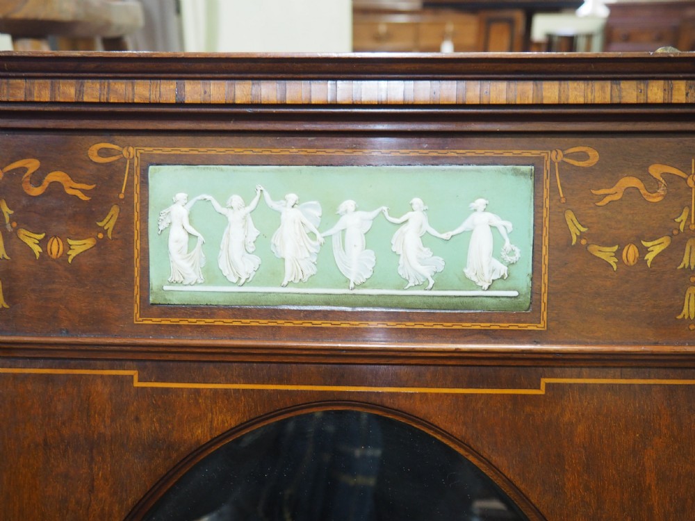 Pretty late Victorian Girandole Mirror View II