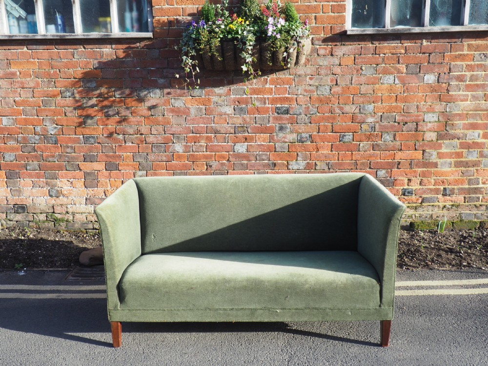 Beech framed sofa