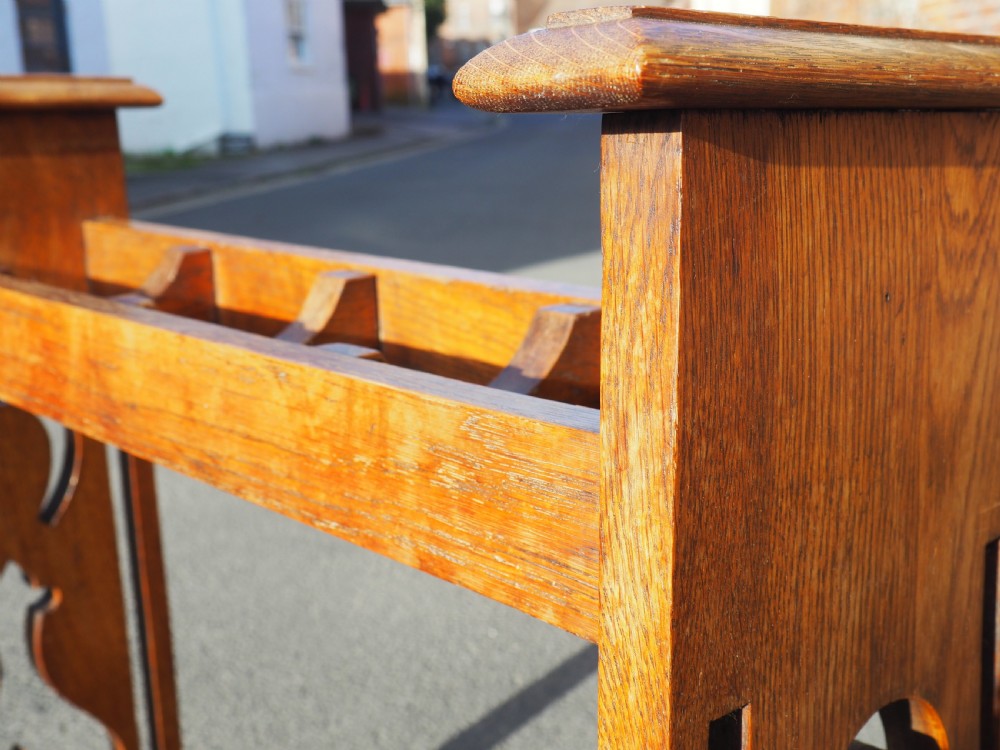 Late Victorian Oak umbrella stand View IV