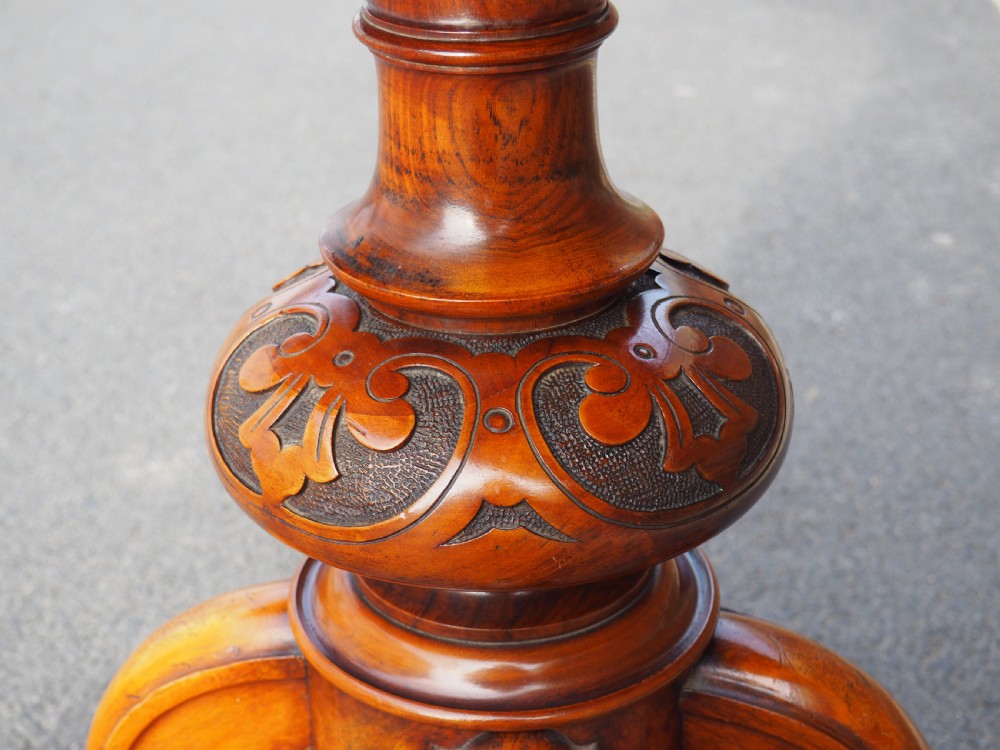 Victorian Walnut Card Table View IV