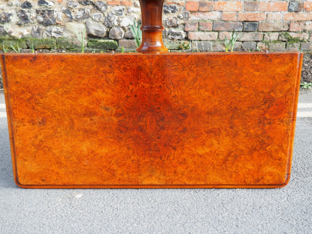 Victorian Walnut Card Table View VII