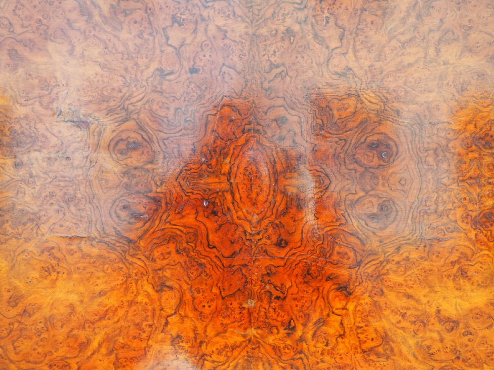 Victorian Walnut Card Table View XI