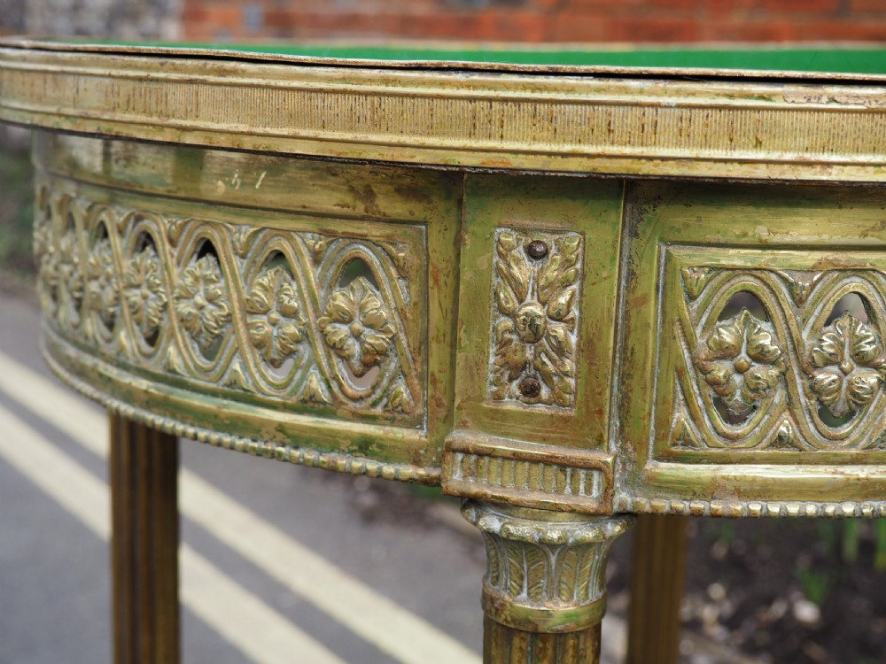 French Brass table View II