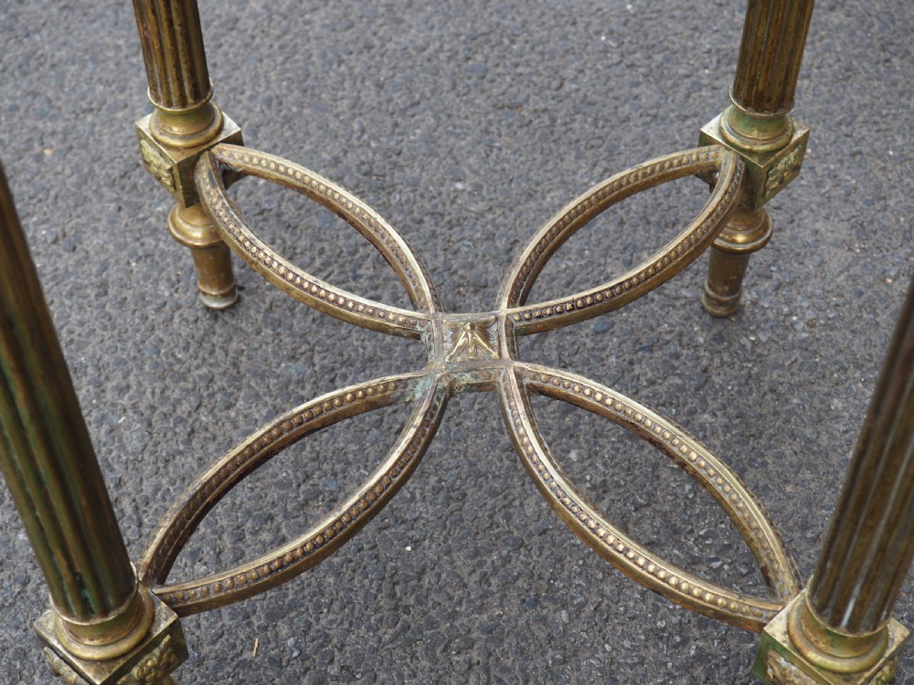 French Brass table View IV