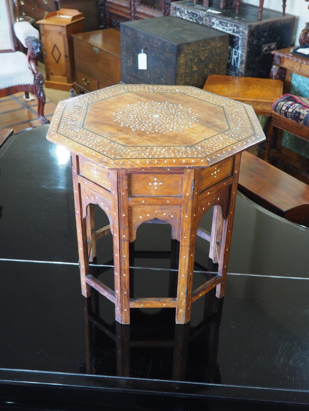 Bone inlaid Hoshiarpur table View V