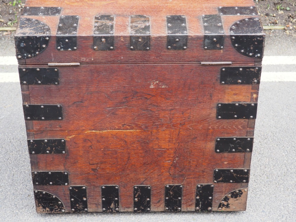 Nineteenth Century Oak Silver chest View VIII