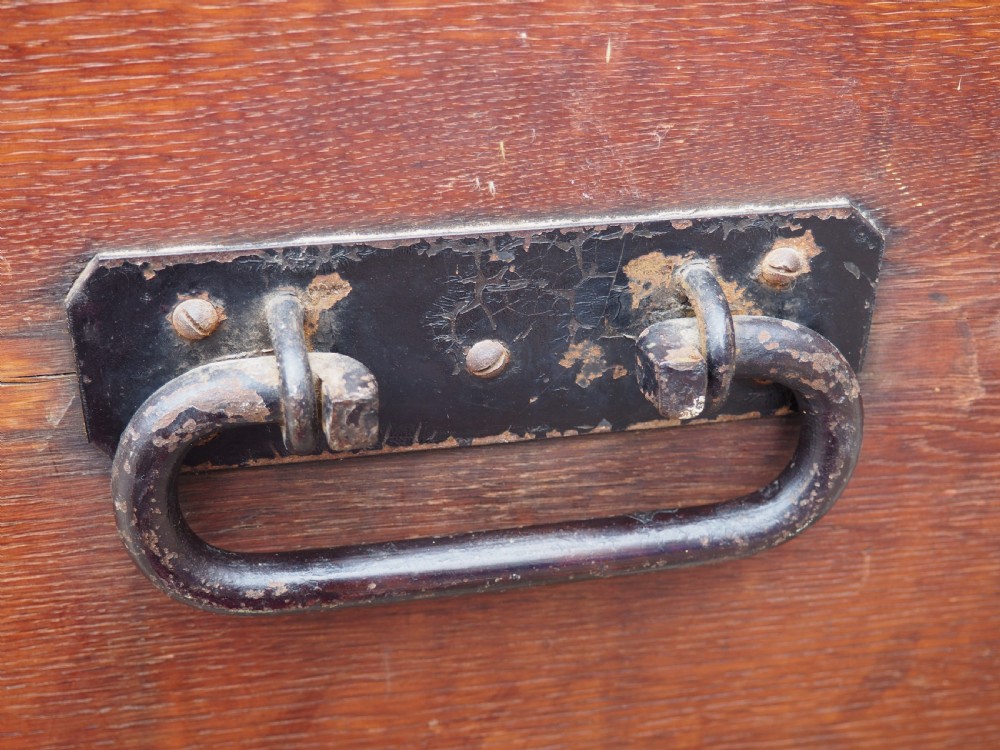 Nineteenth Century Oak Silver chest View X