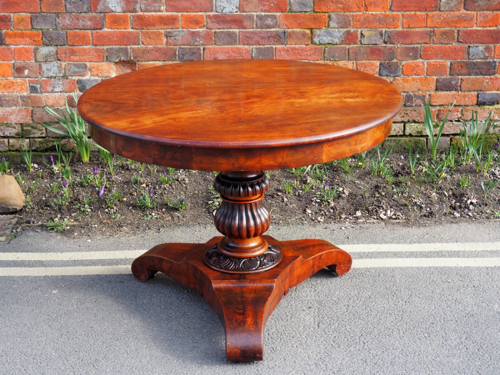 Nineteenth Century Continental pedestal table View II
