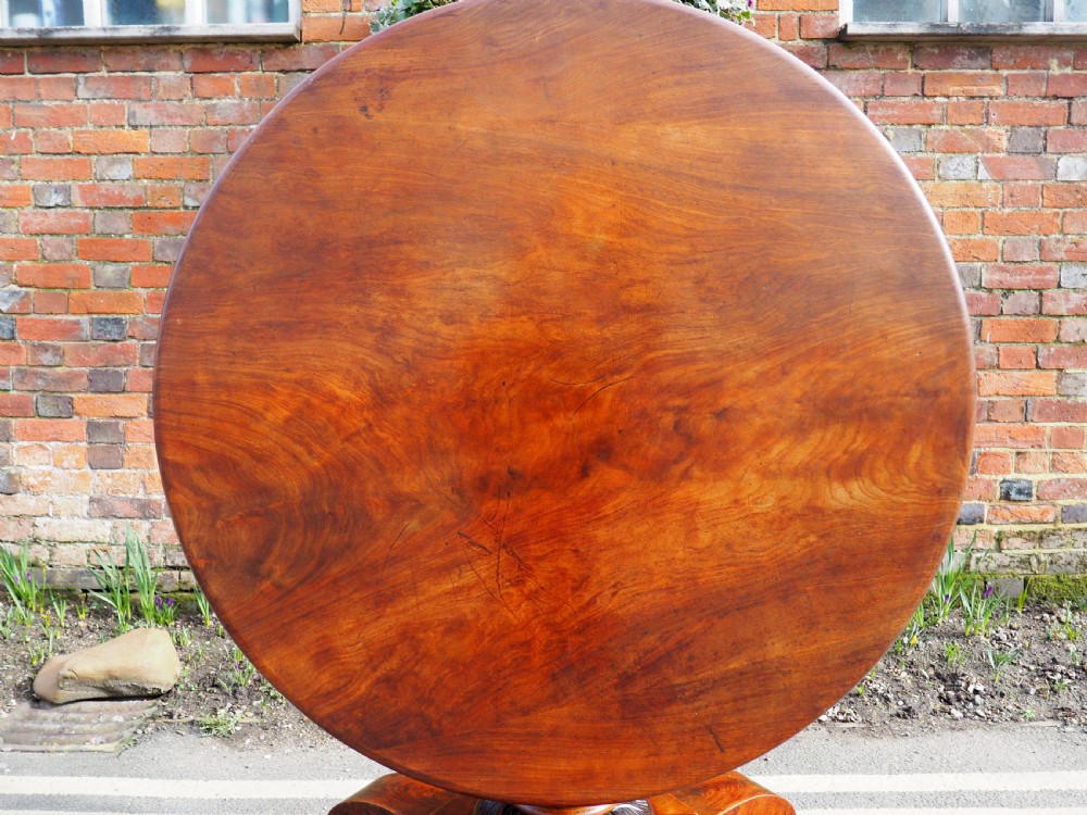 Nineteenth Century Continental pedestal table View III