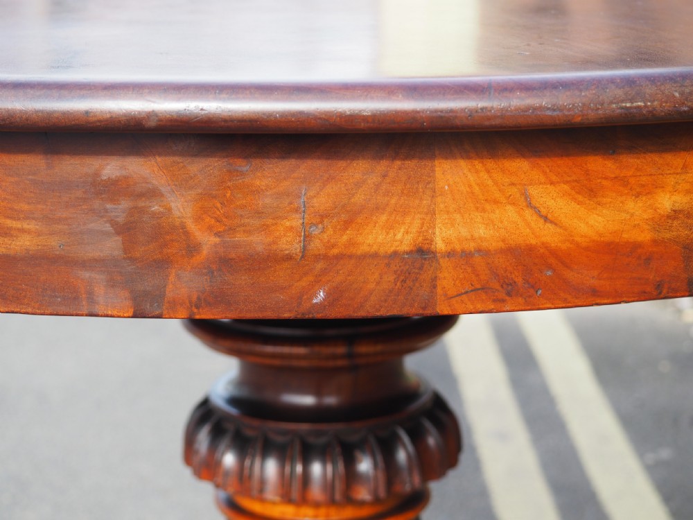 Nineteenth Century Continental pedestal table View IV