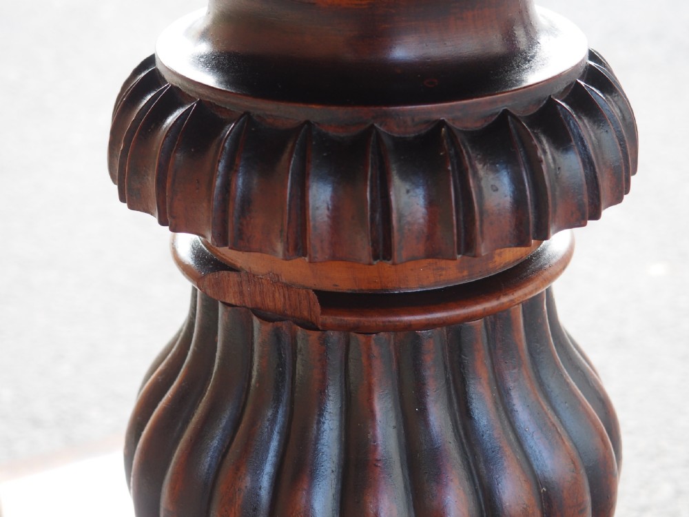 Nineteenth Century Continental pedestal table View VI