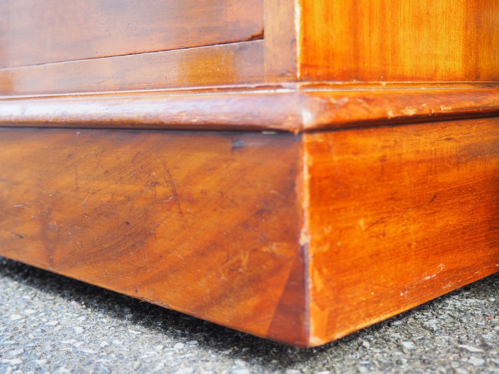 Victorian Mahogany Pedestal Desk View IV