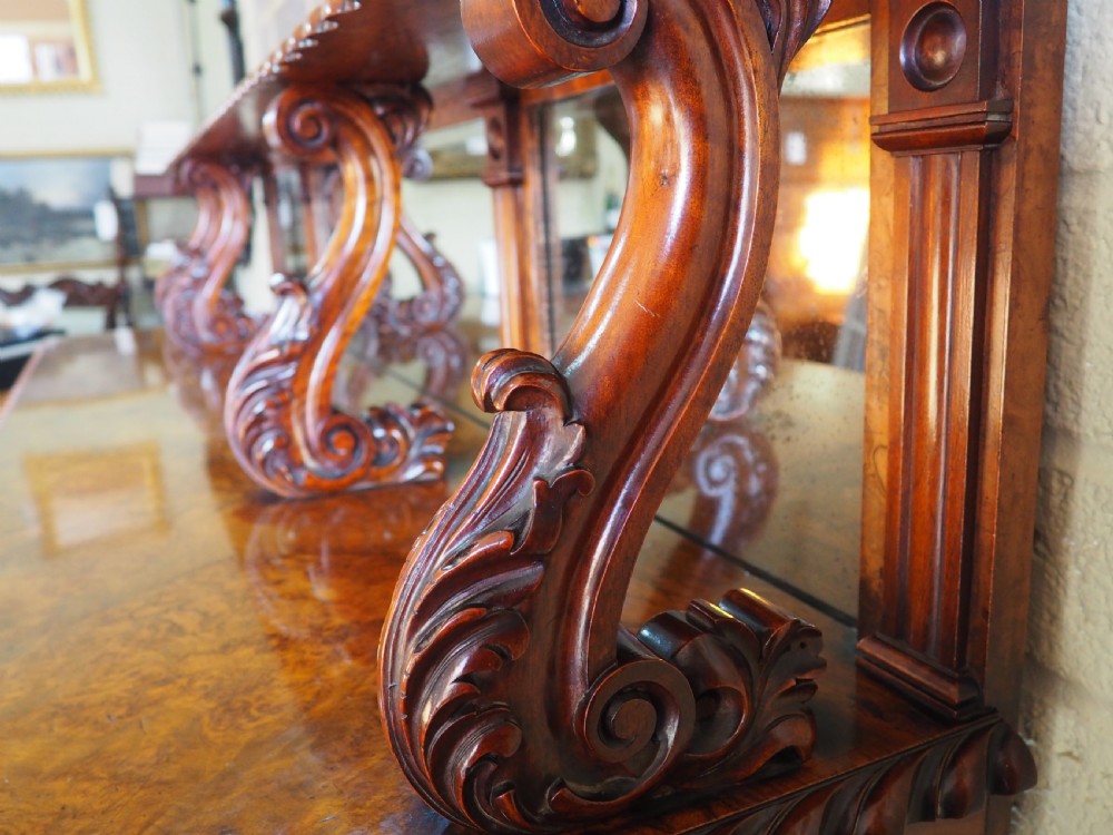 George IV Walnut Chiffonier Sideboard View II