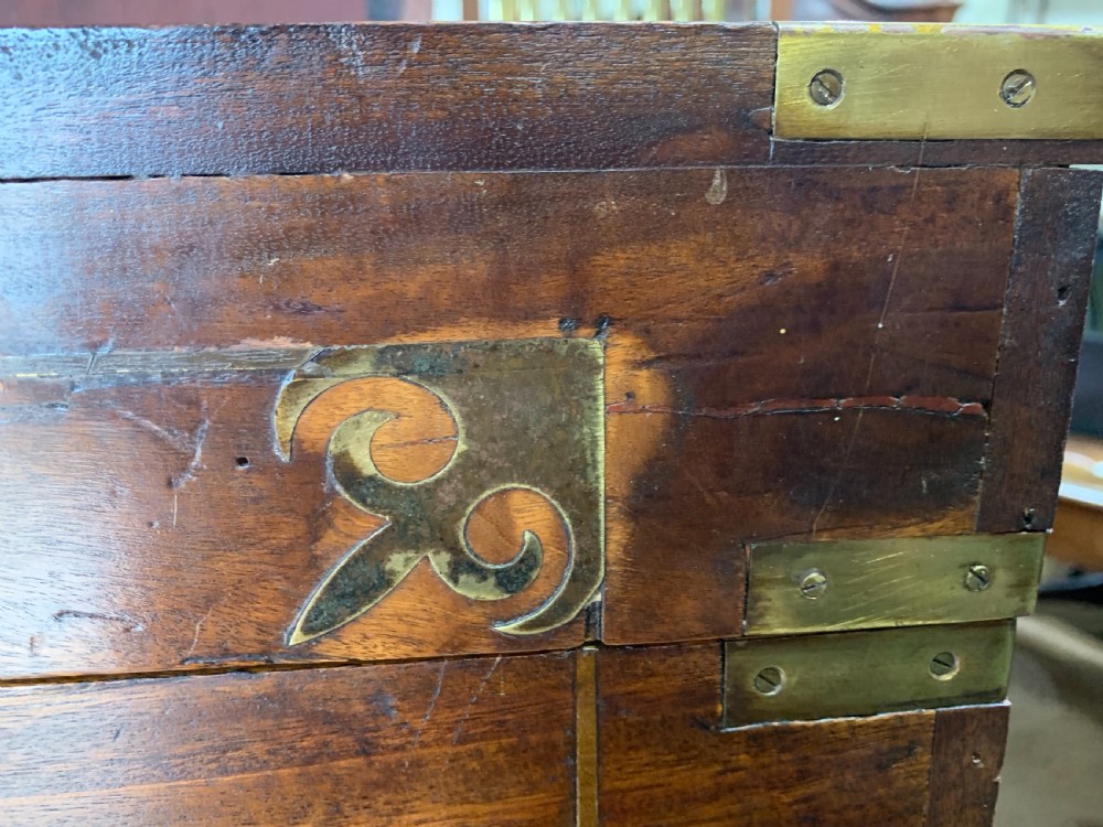 Nineteenth century camphor  trunk View III