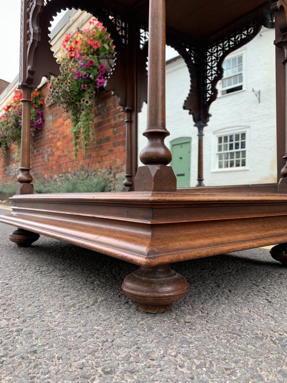 Islamic inspired Walnut cabinet  View III