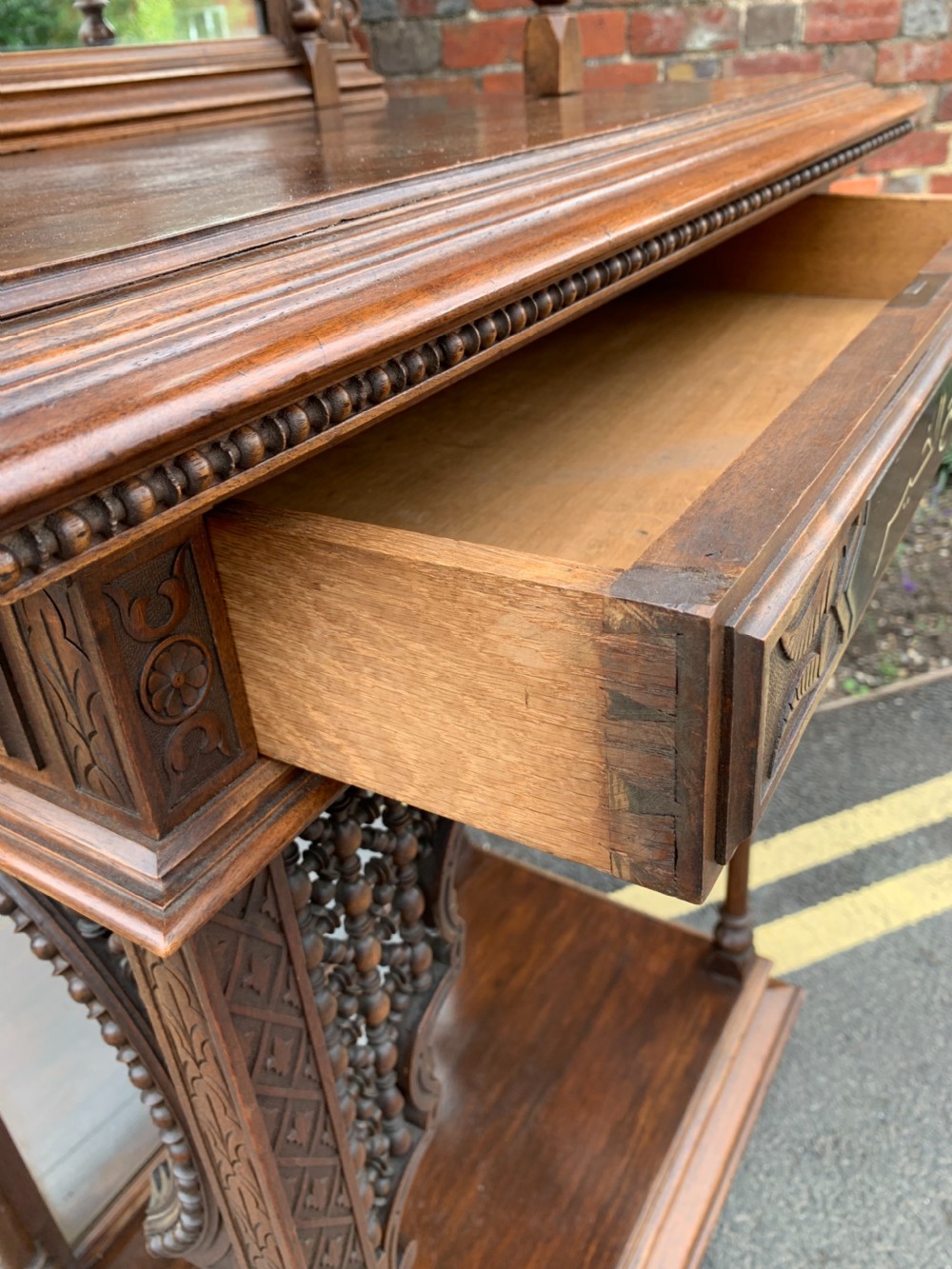 Islamic inspired Walnut cabinet  View VI