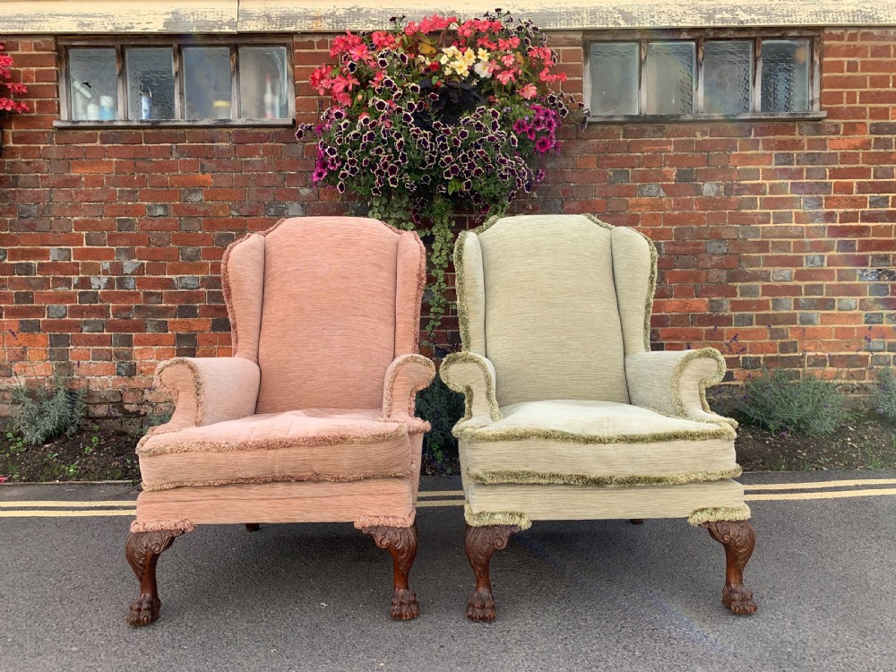 Pair of wing armchairs  View IV