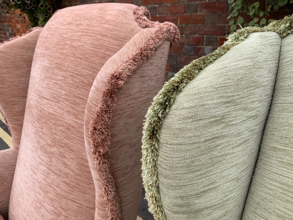 Pair of wing armchairs  View VI
