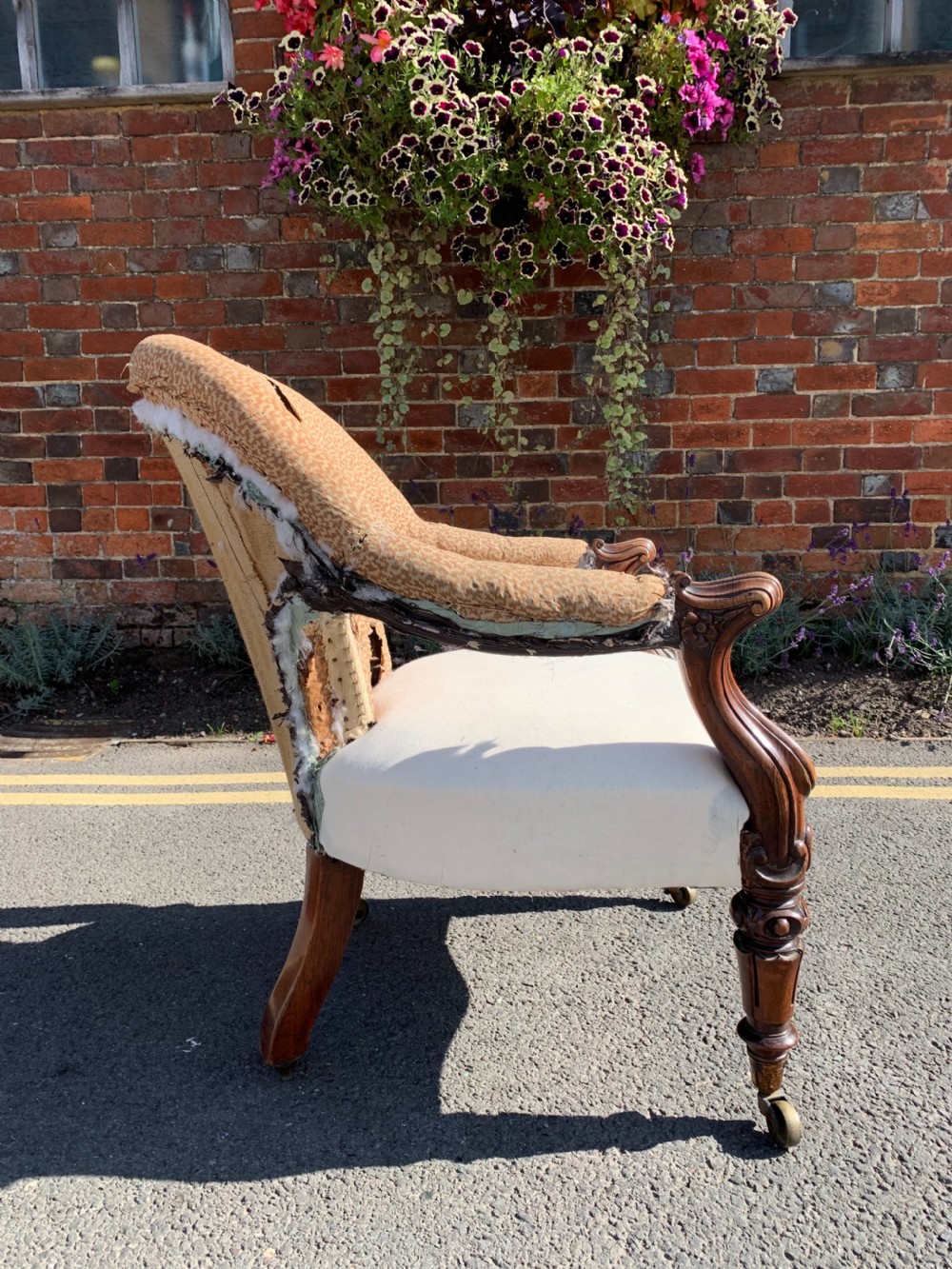 Victorian Rosewood armchair  View IV