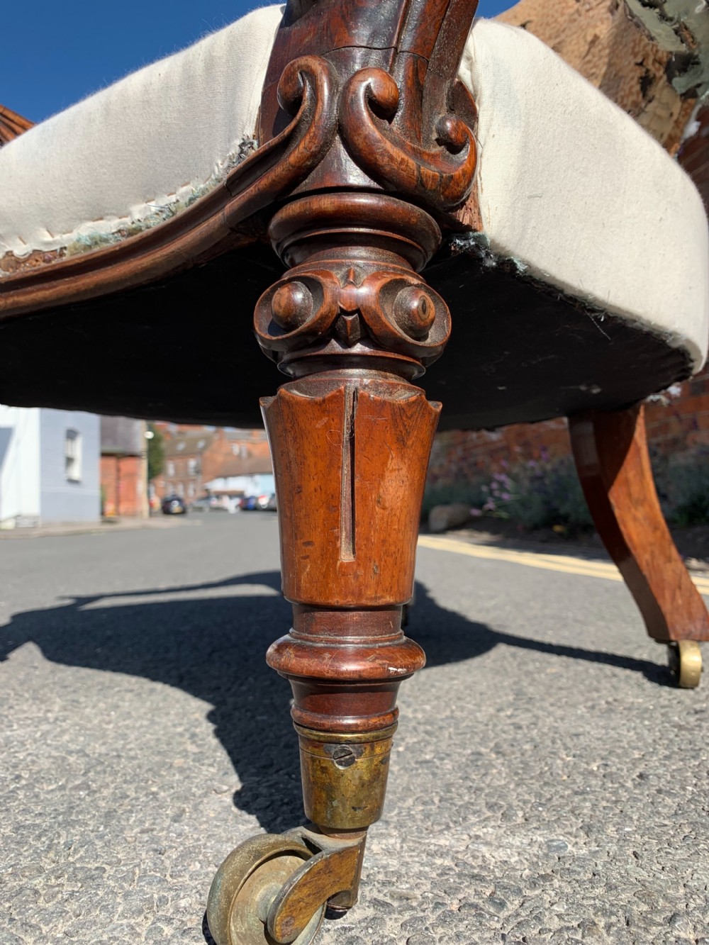 Victorian Rosewood armchair  View V