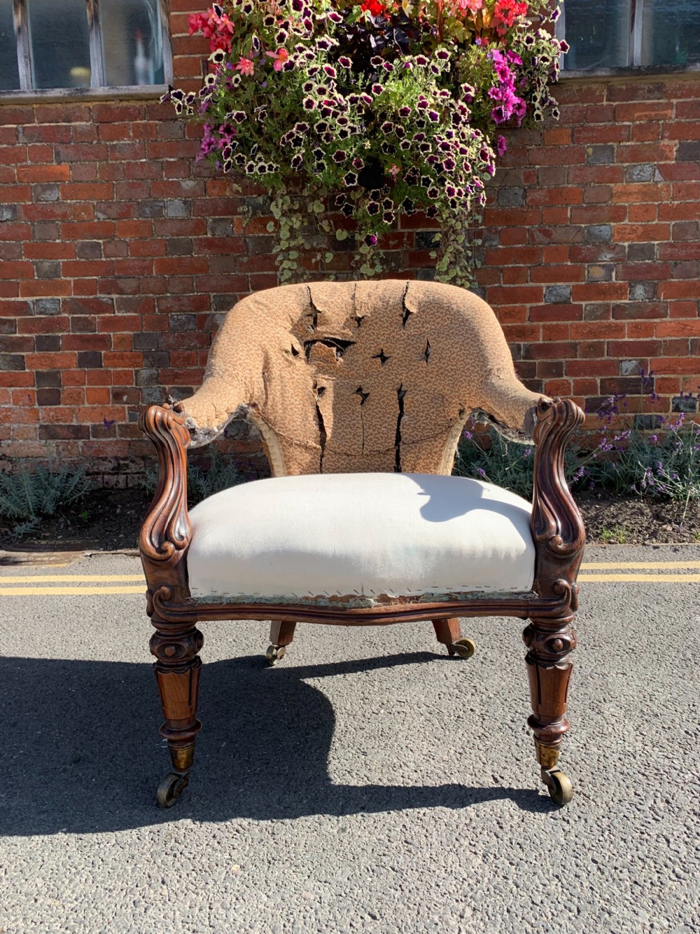 Victorian Rosewood armchair  View VIII