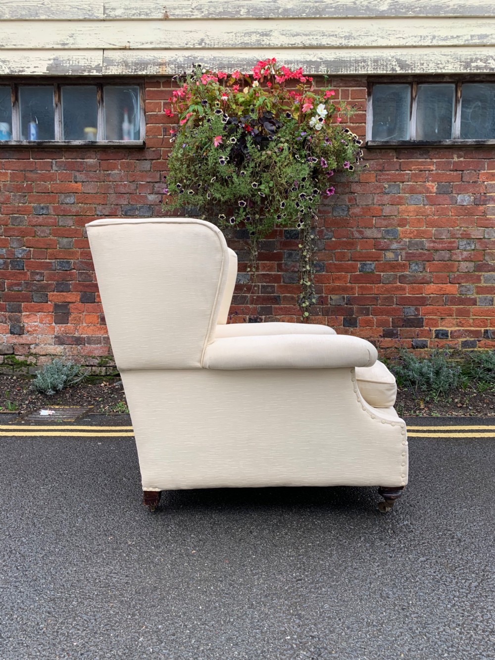 Large winged armchair  View III