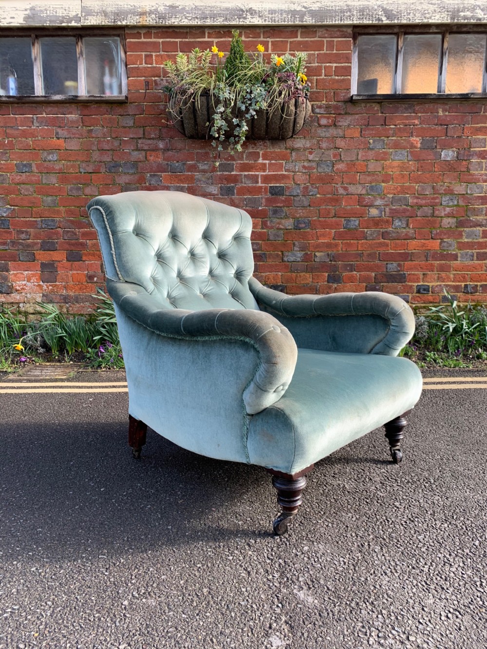 Late Victorian armchair 