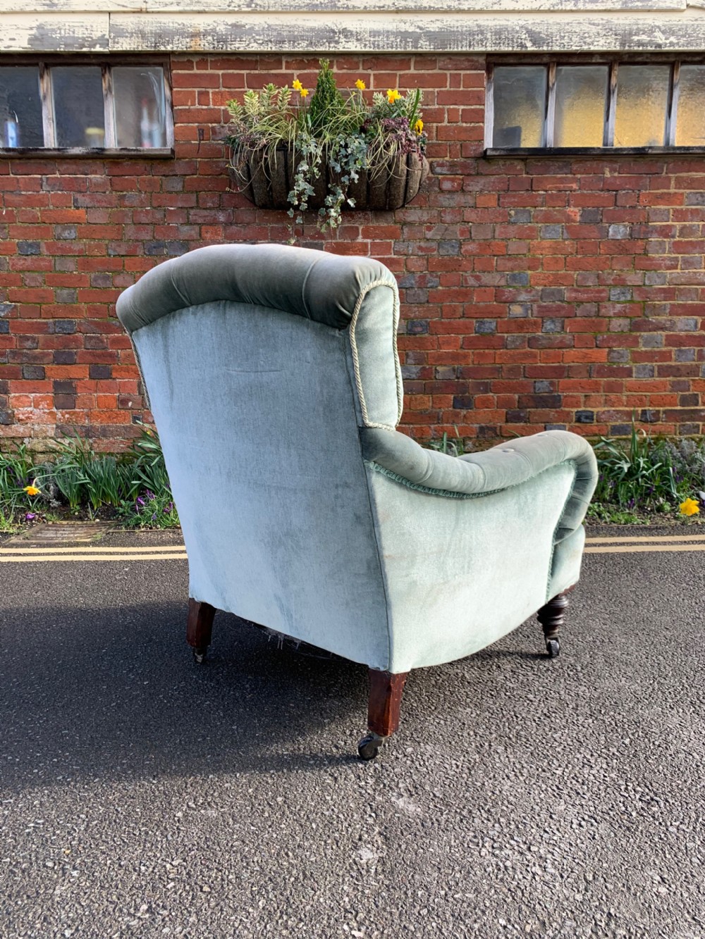 Late Victorian armchair  View IV