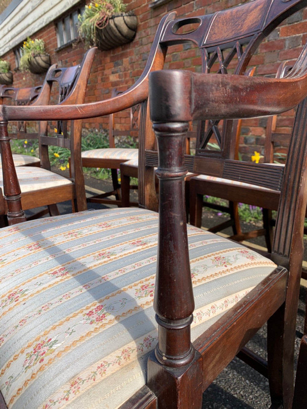 Set of eight chairs  View II