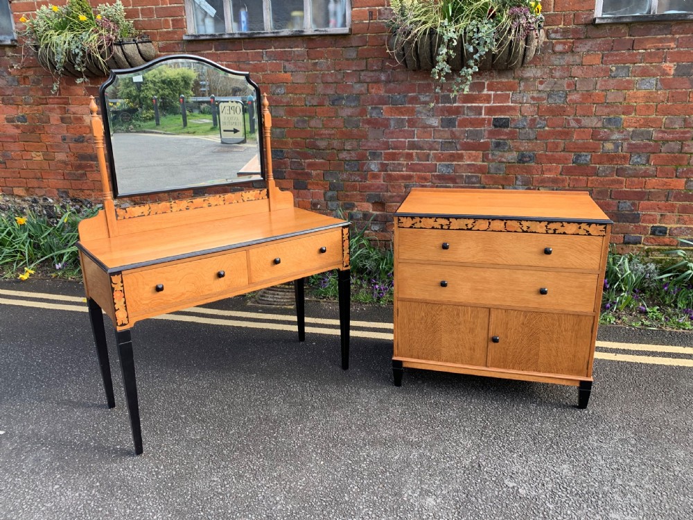 Art Deco bedroom pair