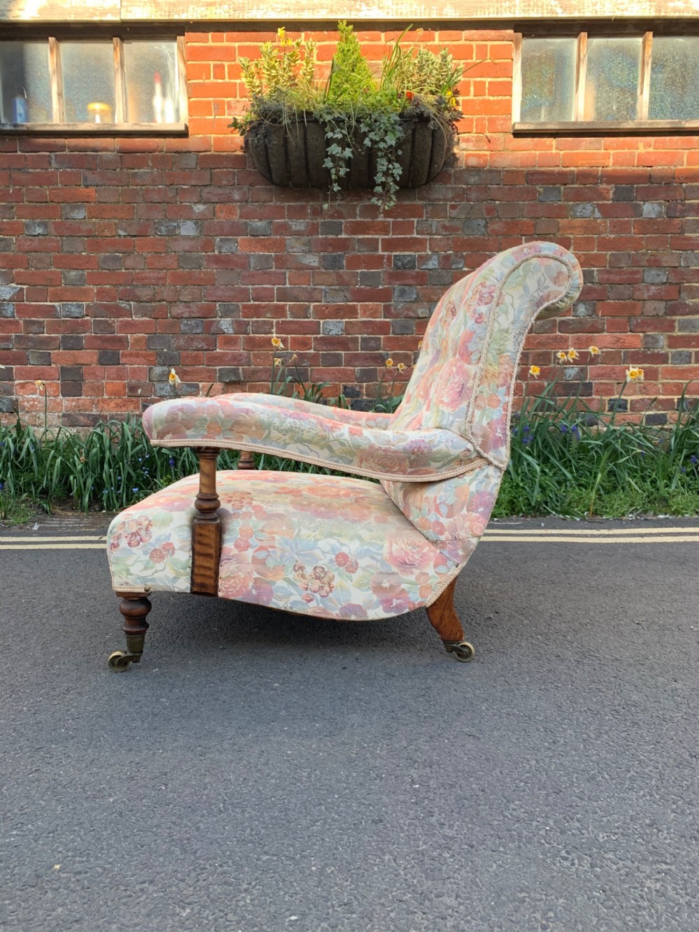 Howard and Sons open armchair 