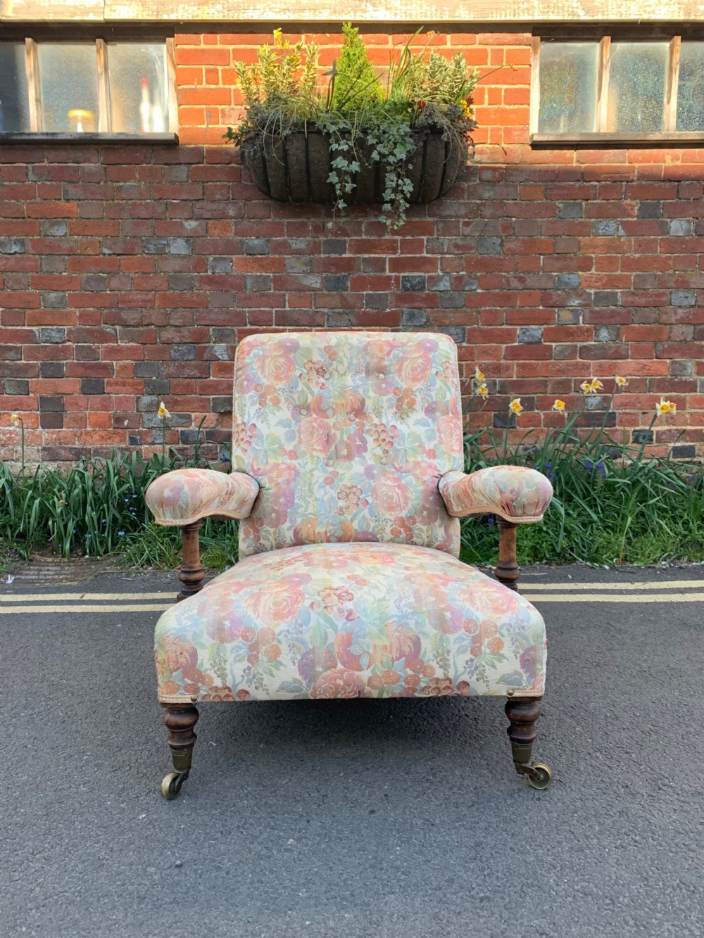 Howard and Sons open armchair  View VII
