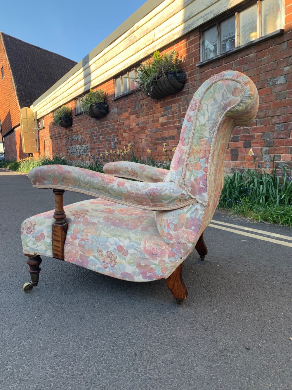 Howard and Sons open armchair  View VIII
