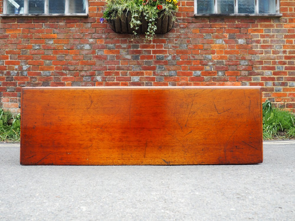 George III mahogany chest of eight drawers View X