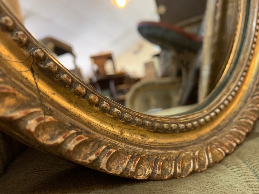 Pair of Nineteenth century gilt mirrors  View IV