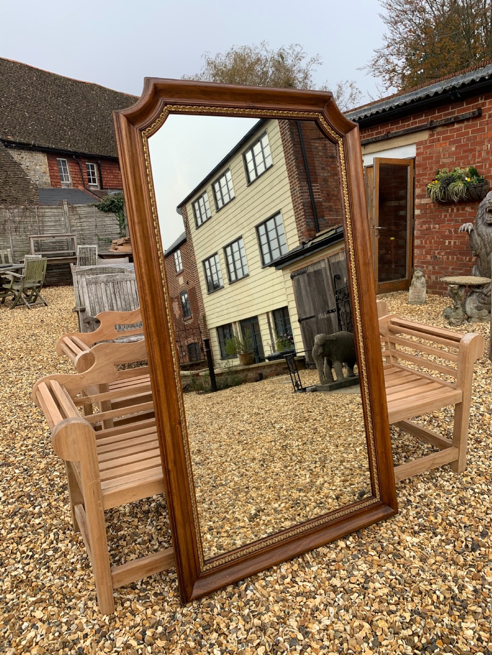 Large nineteenth century mirror 