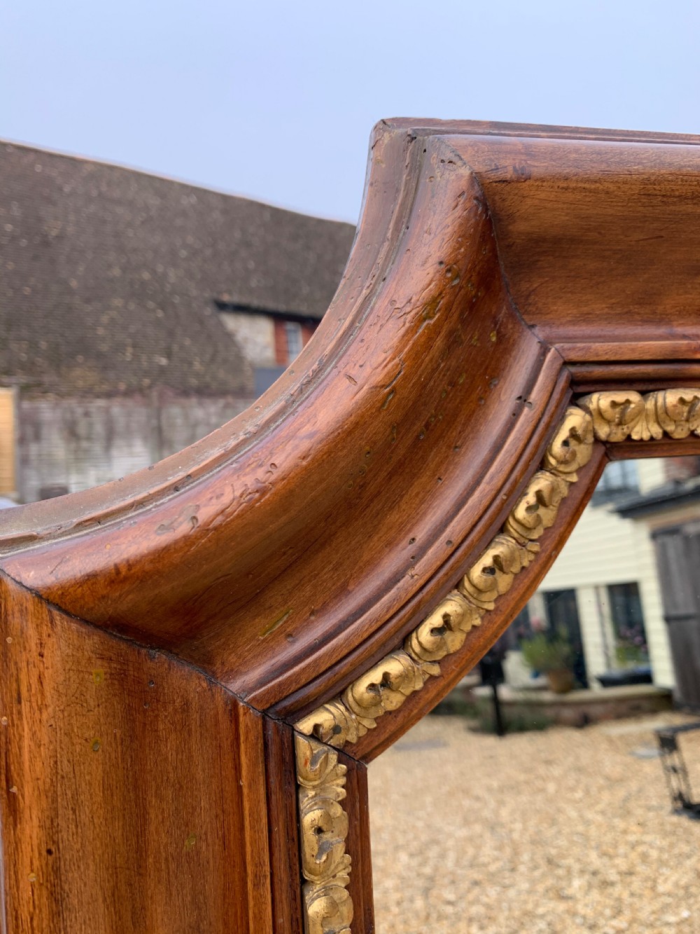 Large nineteenth century mirror  View II