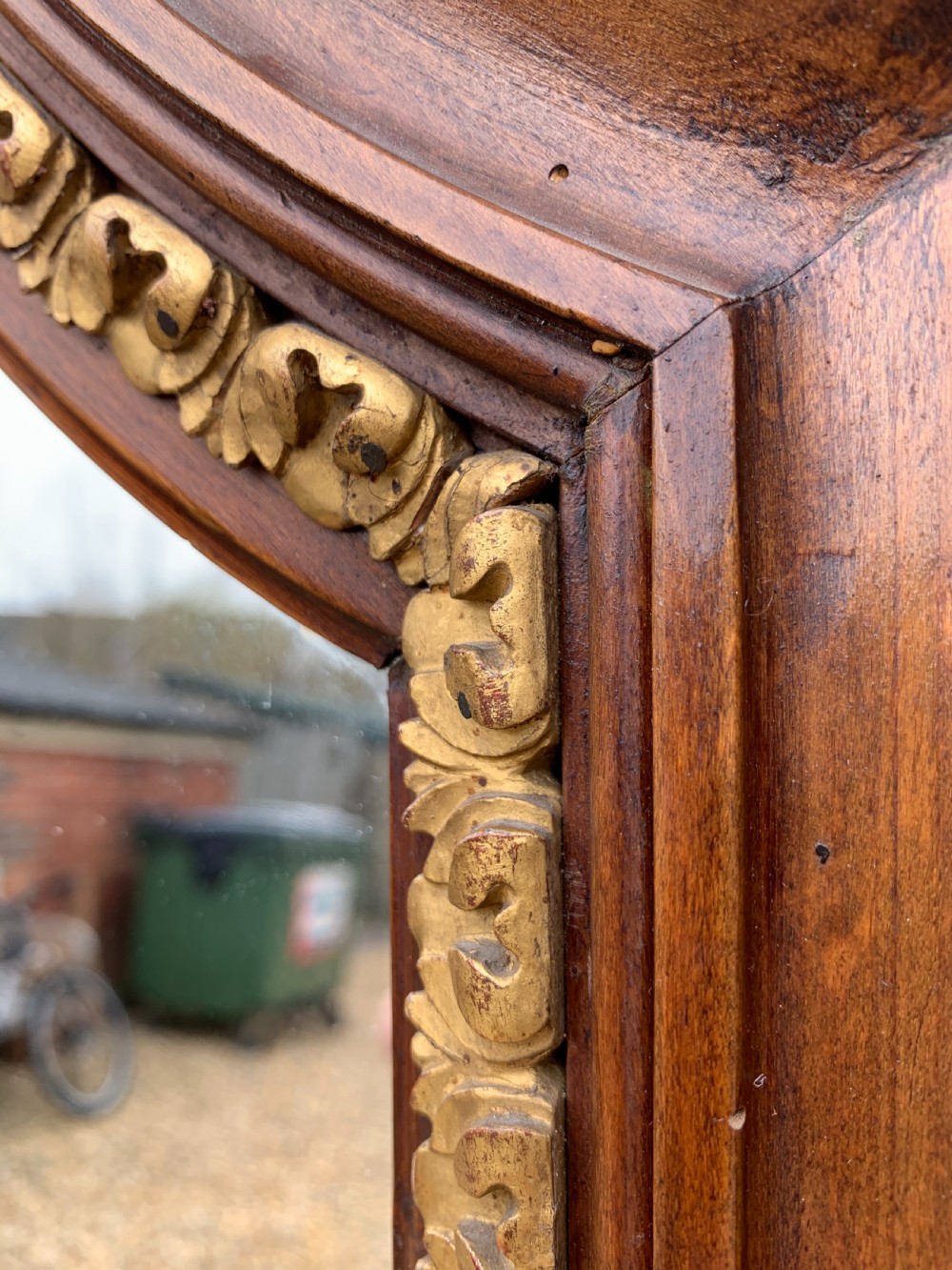 Large nineteenth century mirror  View VII