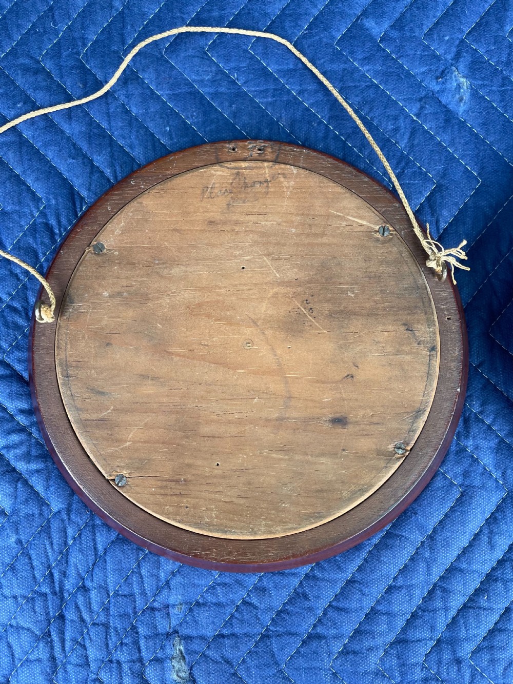 Pair of Victorian circular mirrors  View IV