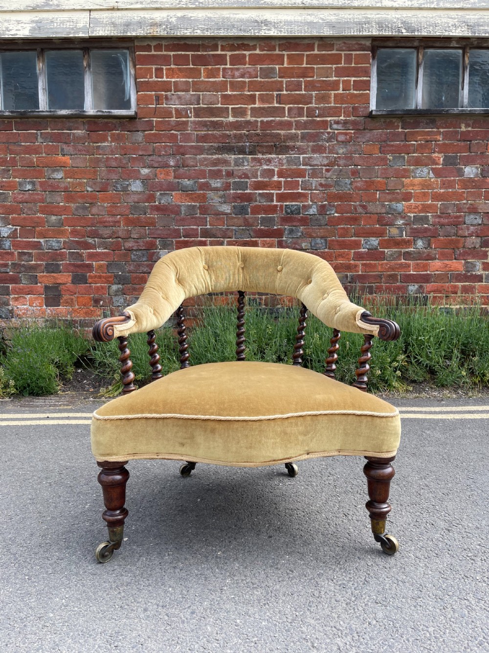 William IV Rosewood armchair 