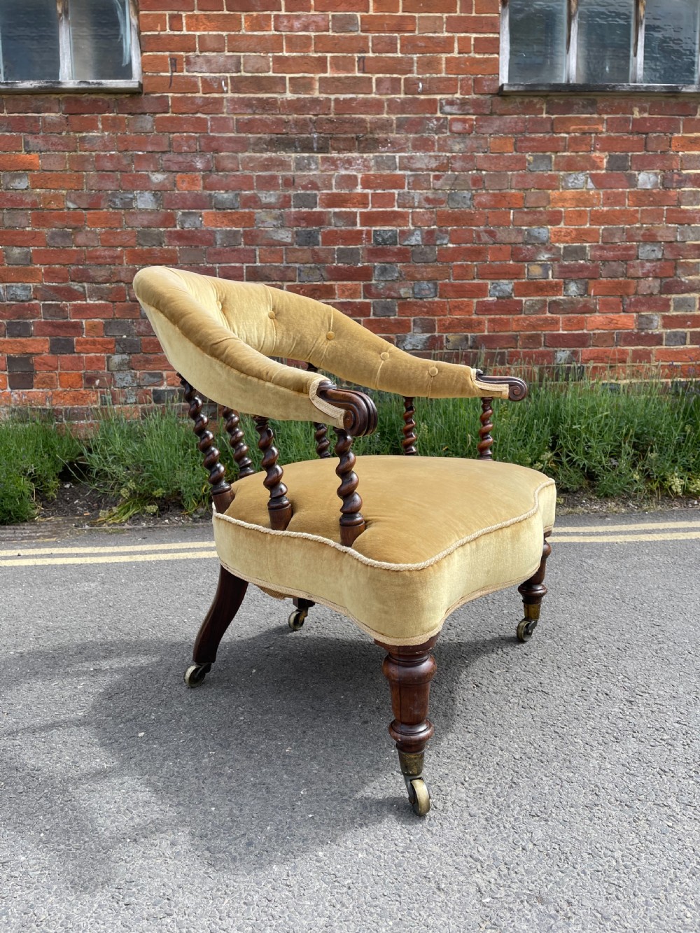 William IV Rosewood armchair  View II