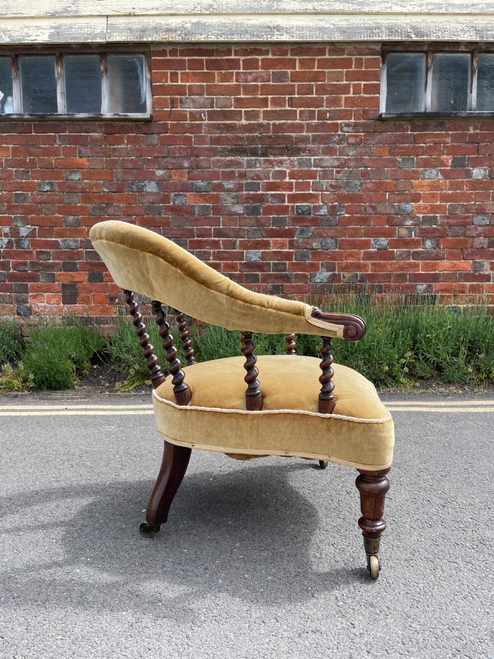 William IV Rosewood armchair  View III