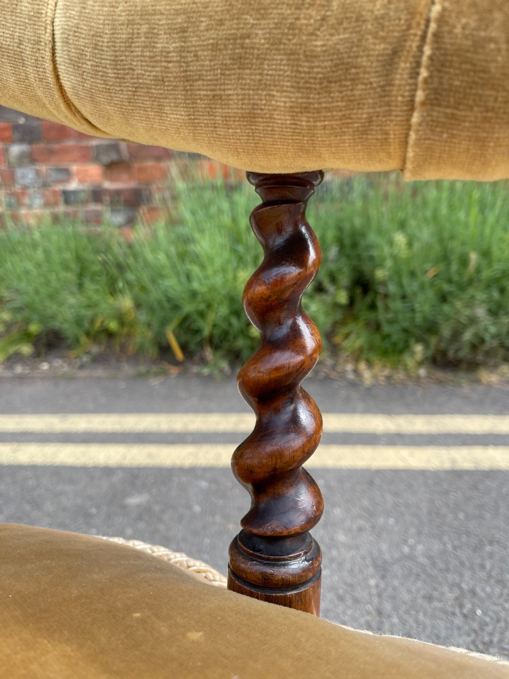 William IV Rosewood armchair  View IV