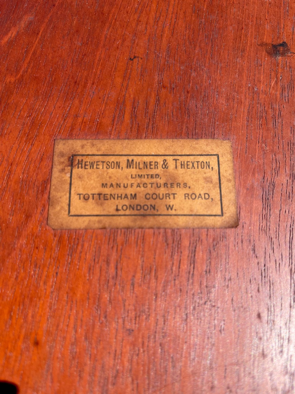 Mahogany duet stool  View VIII