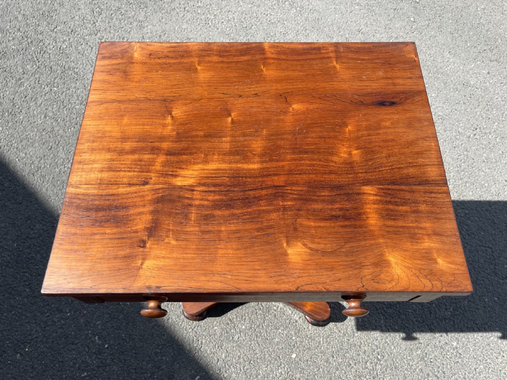 Nineteenth century rosewood pedestal table  View III