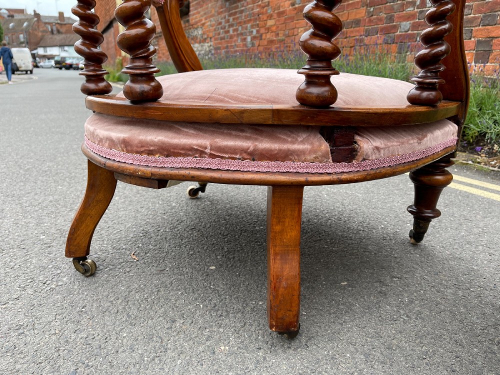 Pair of Nineteenth century armchairs  View III