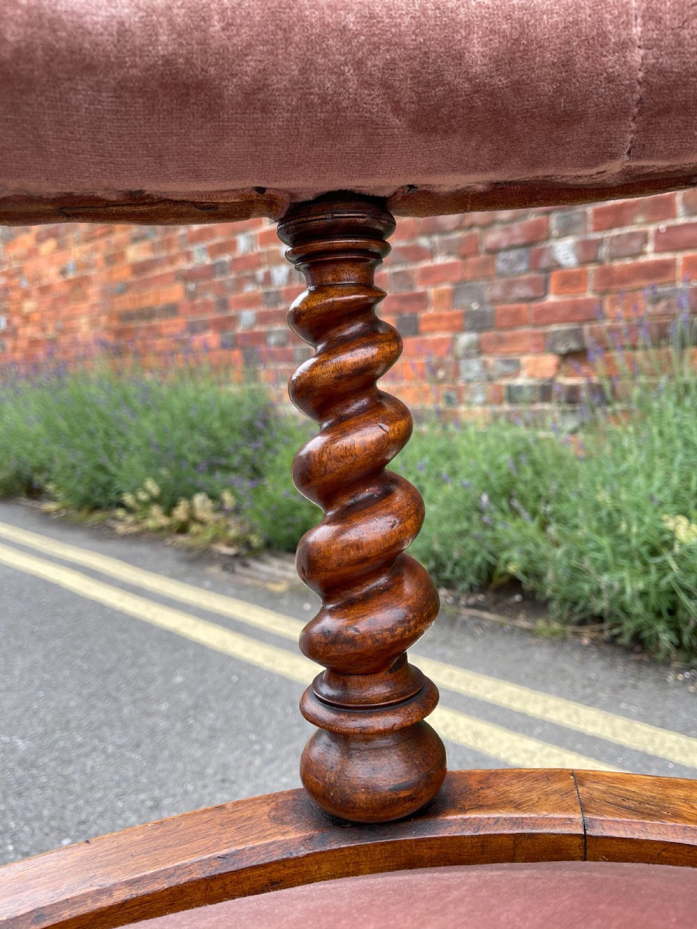 Pair of Nineteenth century armchairs  View IV