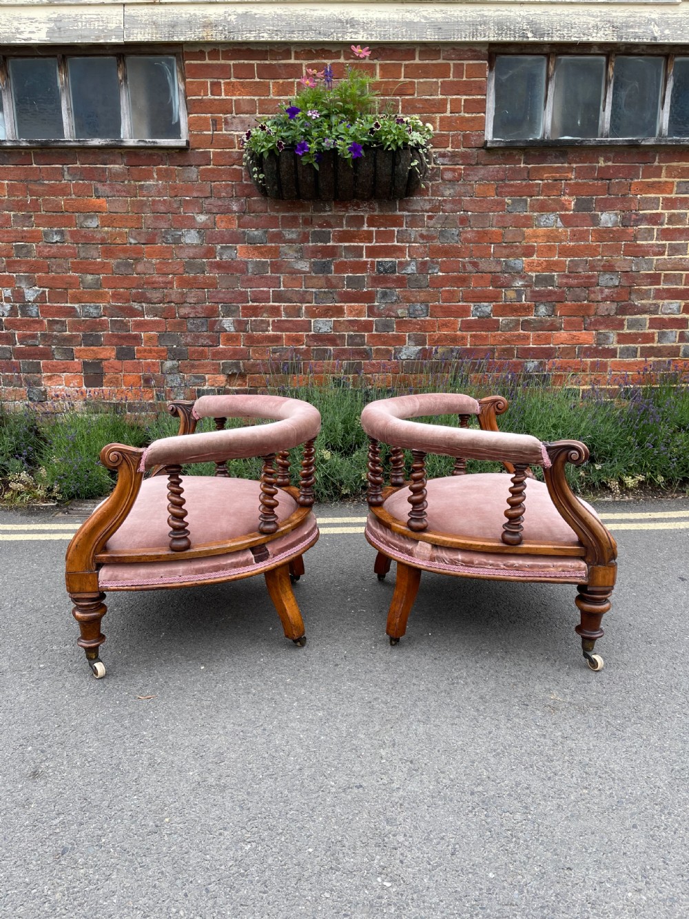Pair of Nineteenth century armchairs  View VI