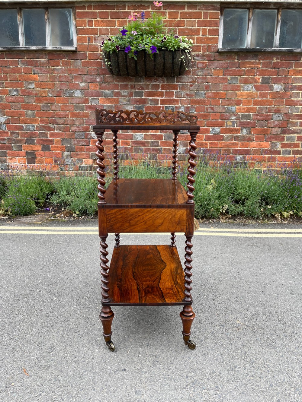 Victorian rosewood etagere  View IV