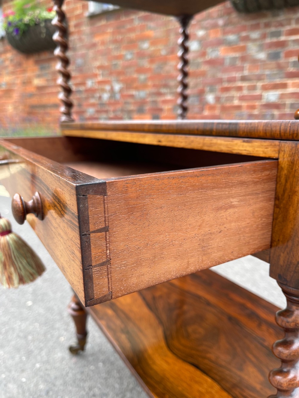 Victorian rosewood etagere  View VI